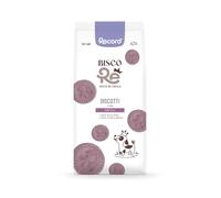 Record - BiscoRe Biscuits pour Chiens naturels. Snacks pour Chiens cuits au Four avec purée de Fruits, sans conservateurs ni Huile de Palme, légers et diigérables pour Une collation Saine et