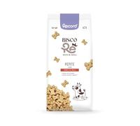 Record - BiscoRe Biscuits pour Chiens naturels. Snacks pour Chiens cuits au Four avec purée de Fruits, sans conservateurs ni Huile de Palme, légers et diigérables pour Une collation Saine et