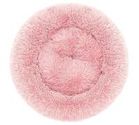 Record chenil pour Chiens et Chats Collection Batuffolo - Lit Rond diamètre 90 x 25h cm - Panier imperméable et Lavable avec Base antidérapante - Couleur Rose