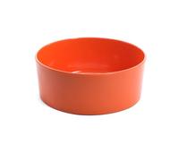 Record Bol pour Chiens et Chats Simply Mine - Fabriqué en mélamine - Antidérapant - Dimensions : Ø 21 cm - Capacité 2,1 l - Couleur Unie Orange