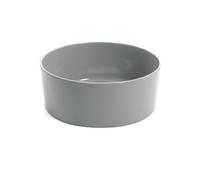 Record - Gamelle pour Chien et Chat Simply Mine - en mélamine - antidérapante - Dimensions : Ø 21 cm - Capacité : 2,1 l - Couleur Unie : Gris