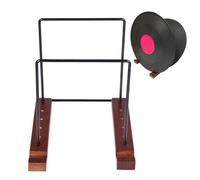 Record Holder Stand - Fashionable Record Holder | Wooden Holders Stands For Records F0r Books | Documents, CDs, Photo Albums, Multipurpose Records Stand For Home