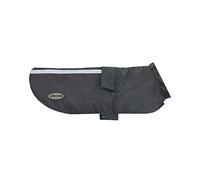 Record - Imperméable pour Chiens Giger. Pliable avec intérieur Respirant en Maille, Bandes réfléchissantes et élastiques réglables pour Pattes arrière - Confortable et sûr pour Chaque Promenade |