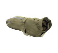 Record - Imperméable pour Chiens Giger. Pliable avec intérieur Respirant en Maille, Bandes réfléchissantes et élastiques réglables pour Pattes arrière - Confortable et sûr pour Chaque Promenade |