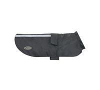 Record - Imperméable pour Chiens Giger. Pliable avec intérieur Respirant en Maille, Bandes réfléchissantes et élastiques réglables pour Pattes arrière - Confortable et sûr pour Chaque Promenade |