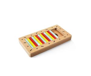Record Jeu d'activation mentale pour Chiens et Chats cylindres Niveau 1 Puzzle Bois Case antidérapante Dimensions 28 - 2 x 15 cm x 3h cm