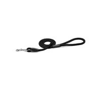 Record Laisse Tubulaire pour Chien en Nylon Souple et résistant avec détails en Plastique - Mousqueton en métal - Taille L - 2,2 cm x 90 cm - Rose