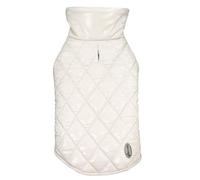 Record - Manteau imperméable Gabrielle pour Chiens, élégant avec intérieur en Molleton et Finition Brillante, Fermeture à déchirure, Trou de Laisse, protège Contre la Pluie et Le Froid, Confort