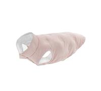 Record - Manteau Sofi pour Chiens avec Style Romantique, rembourré et résistant à l'eau, avec Fermeture Velcro et Trou de Laisse | Rose, 2XS