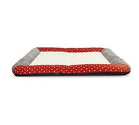 Record - Matelas de Noël pour Chiens et Chats Chaud de Noël. Lit pour Chien Doux, Isolant et Confortable avec intérieur en Polaire et Base renforcée | 80 x 60 x 4h cm