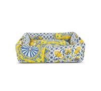 Record - Niche pour Chiens et Chats Sorrento en Polycoton. Lit rembourré pour Animaux avec Design Joyeux. Coussin rectangulaire pour Chiens et Chats | S - 60 x 45 x 17 cm