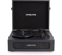 Record player compact - platine rétro avec lecteur/enregistreur bluetooth, usb, sd, microsd et mp3 G