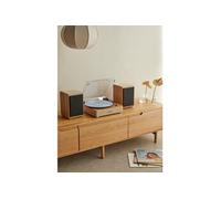 RECORD PLAYER PRO - Tourne-disque Avec 2 Haut-parleurs Externes, Bluetooth Et Sortie RCA Bois Clair