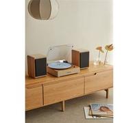 RECORD PLAYER PRO - Tourne-disque Avec 2 Haut-parleurs Externes, Bluetooth Et Sortie RCA Bois Naturel