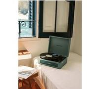 RECORD PLAYER RETRO - Platine rétro avec lecteur/enregistreur Bluetooth, USB, SD, MicroSD et Mp3 - Sauge Vert G