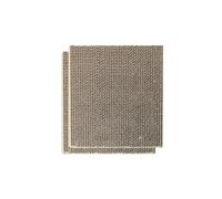 Record Poteau à gratter - Carton de Remplacement pour griffoir Loft - Paquet de 2 pièces - Utilisable des Deux côtés - Facile à Assembler - Dimensions 38 x 38 x 2,2 cm