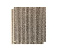 Record Poteau à gratter - Carton de Remplacement pour griffoir Pagoda - Paquet de 2 pièces - Utilisable des Deux côtés - Dimensions 40,5 x 30 x 7,4 cm et 40,5 x 30 x 2 cm