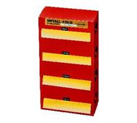 RECORD RECORD Set de feuilles métalliques en laiton 150x1200mm Quantité:1