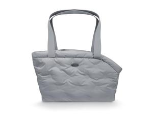 Record - Sac pour Chiens et Chats Sofi. Transport imperméable, rembourré. Sac pour Chiens avec Laisse de sécurité et Fond Amovible. Jusqu'à 6 kg | Gris, 37 x 17 x 26 cm