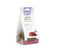 Record - Snack sans Gluten âme Pure pour Chiens 100% naturels. Biscuits naturels cuits au Four au goût du Foie et des Baies, fabriqués en Italie |75 g