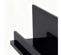 Record Stand - 12.01x3.5x2.48 Inches Vinyl Shelves Wall Mount, Record Display Holder, Albums LP Minimalis Storage Stand | For Living Room Bedroom Entertainment Center Exhibitionss