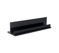 Record Stand - LP Organizer Rack Easy Install Album Display | Quick Assembly Vinyl Storage Shelf Sturdy Design for Living Room, Bedroom, Retail Store or Entertainment Center, 12.01x3.5x2.48in