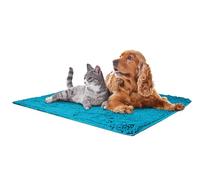 Record - Tapis Absorbant en Microfibre pour Chiens et Chats. Idéal pour Nettoyer Les Pattes et Le Pelage, absorbe l'eau et la saleté, Parfait pour Les Bains et Les Voyages | 66 x 90 cm