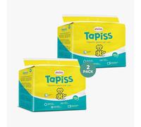 Record Tapiss Traverse Chiens Jetables pour Chiens Unisexes Extra Absorption. Tapis hygiéniques pour Chiens 60 x 90 cm Lot de 200 pièces jetables, Anti-déchirure et Anti-odeurs pour Chiens de Taille