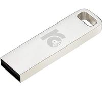 Recordcase Clé USB DJ édition limitée en métal argenté