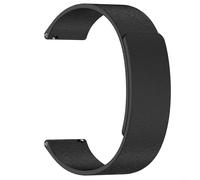 Recorder Bracelet en silicone avec attache magnétique, doux et confortable, 2032 cm (noir)