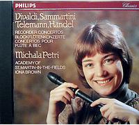 Recorder Concertos: Vivaldi, Sammartini, Telemann & Handel