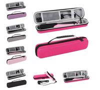 Recorder Instrument Case,Flute Storage Pouch, EVA Zipper Carrying Bag, Recorder Storage Box, Music Instrument Storage Pouch, Soprano Recorder Hard Case(Rose Red)