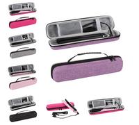 Recorder Instrument Case,Flute Storage Pouch, EVA Zipper Carrying Bag, Recorder Storage Box, Music Instrument Storage Pouch, Soprano Recorder Hard Case(Purple)