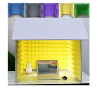 Recording Booth Portable Soundproof Box Booth Recording Microphone Isolation Shield, Vocal Booth Soundproof Desktop Soundproof Cover, Decreasing Noise, for Studio Podcasts Singing