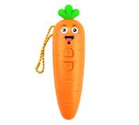 Recording Device - Carrot Shape Keychain Mini Voice Recorder | Playback Portable Fun Gadget for Backpack, Schoolbag, Classroom, Birthday Party, Playtime, Kids Or Everyday Use