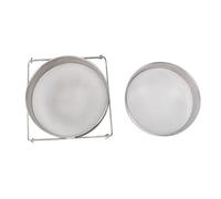 Récorporation de Miel en Acier Inoxydable Double Tamis Flileur d'équipement Apiculteur Outils Outils de Double Tamis de Miel