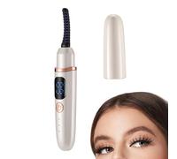 Recourbe-Cils Chauffant 3 températures réglables | Compact Recourbe-Cils Pour Femmes Débutantes Voyageuses Artistes Mariées Maison Déplacements Gym Mariage Événement Spécial