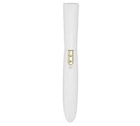 Recourbe-Cils Chauffant Électrique USB, Bigoudi à Cils Rapide 15s, Design Dynamique Incurvé Brosse Chauffante Portable Alimentée par Pile pour Effet Bouclé Longue Durée, Blanc