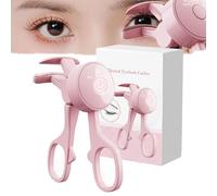 Recourbe Cils Chauffant, Rechargeable Recourbe Cils 3 Modes Température avec Affichage LED, Recourbe Cils Professionnel avec Coussin Chauffant Intelligent en Silicone, Pour Toutes Les Formes De Cils