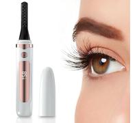 Recourbe-cils chauffant, recourbe-cils électrique, chauffants rechargeables avec 4 réglages de température et affichage LED, chauffage en 30 secondes, outil de beauté compact adapté aux voyages