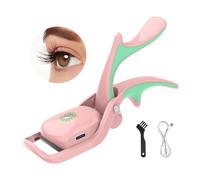 Recourbe Cils Chauffant, Recourbe-cils Electrique Professionnel avec 3 Température & Chaleur Rapide 15s et Arrêt Auto Grand Angle Pour Les Femmes Cils Naturels, Recourbe-Cils-Chauffant-Rechargeable