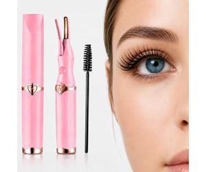 Recourbe Cils Chauffant Rose, Chauffage Rapide 10s,3 Températures | Recourbe Cils Électrique pour Tous Les Cil avec 65℃ 85℃ 95℃,Recharge USB pour Maquillage des Yeux