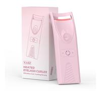 Recourbe Cils Chauffant, YJ-02 Recourbe-cils Électrique avec Coussin Chauffant en Silicone, Température Constante NTC & 15s Chauffage Rapide - Facile à Utiliser pour Toutes les Formes de Cils