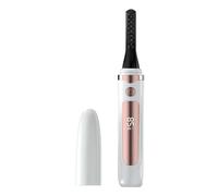 Recourbe-cils électrique automatique chauffant avec affichage LED, 4 modes de température, rechargeable par USB, outil de bouclage portable pour les yeux des femmes, blanc