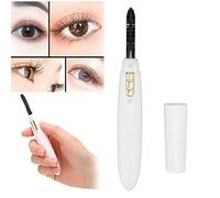 Recourbe-Cils Électrique Chauffant Professionnel, Créez des Cils Naturellement Courbés Longue Tenue, Outil de Beauté pour Femme, Blanc