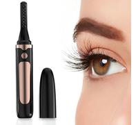 Recourbe-cils électrique chauffant rechargeable avec 4 réglages de température et affichage LED chauffe en 30 secondes outil de beauté compact et idéal pour les voyages