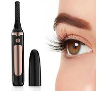 Recourbe-cils électrique, recourbe-cils chauffant rechargeable avec 4 réglages de température et affichage LED, chauffage en 30 secondes, outil de beauté compact adapté aux voyages, chauff