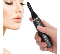 Recourbe-cils électrique, Recourbe-cils Thermique, Boucle Naturelle Longue Durée à Chauffage Rapide, Rechargeable par USB(le noir)