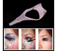 Recourbe Cils En Plastique 3 En 1, Guide Applicateur De Mascara, Brosse À Cils, Bigoudi, Peigne À Cils, Nouveauté Cosmétique Multifonction