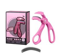 Recourbe-cils large sans cadre avec coussinet de remplacement de peigne